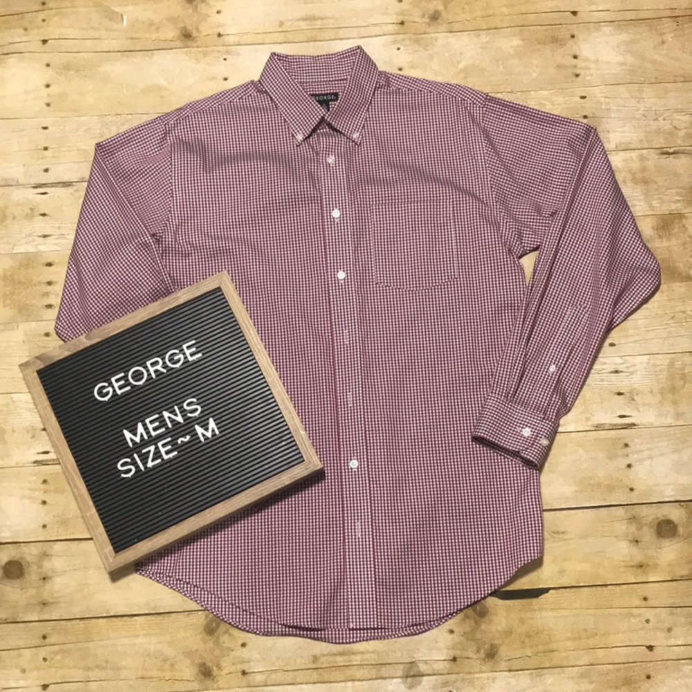 George Mens button down shirt